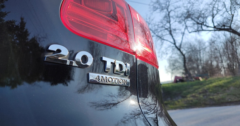 Volkswagen Tiguan cena 59999 przebieg: 180000, rok produkcji 2013 z Myślibórz małe 742